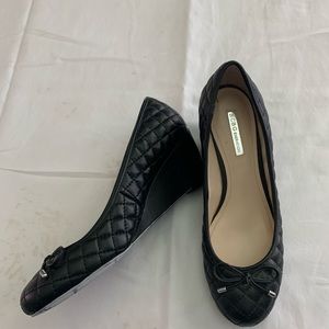 BCBG quilted heels